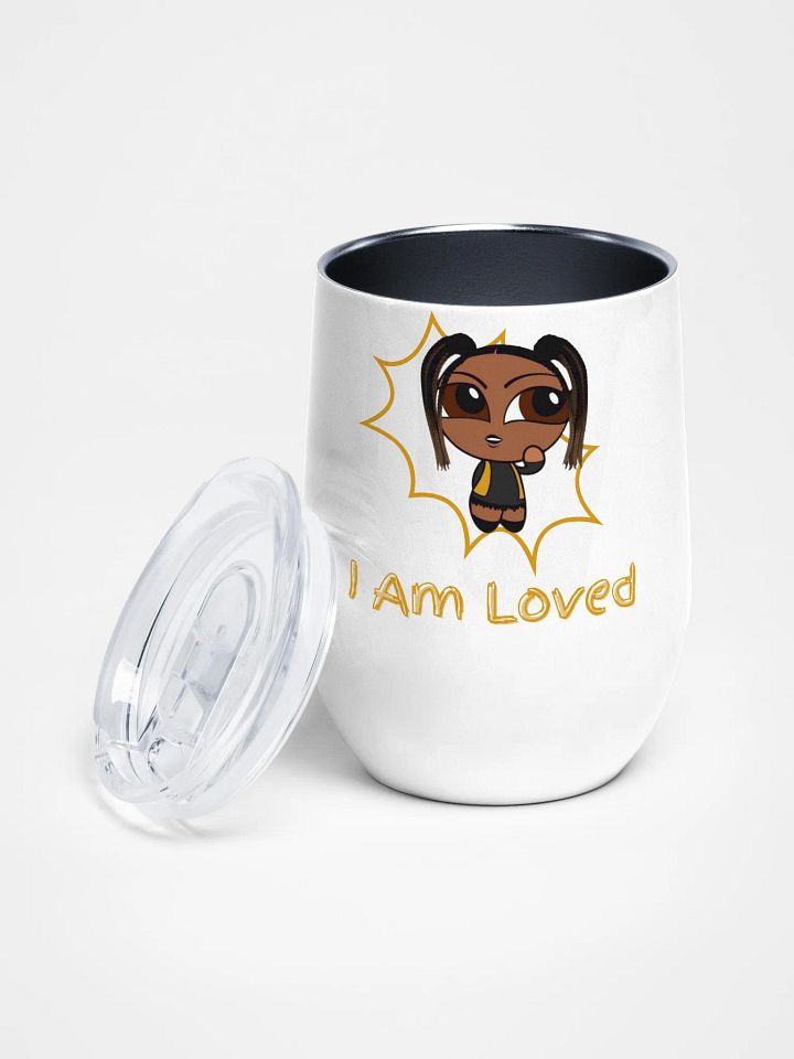 I Am Loved Wine Tumbler product image (1)