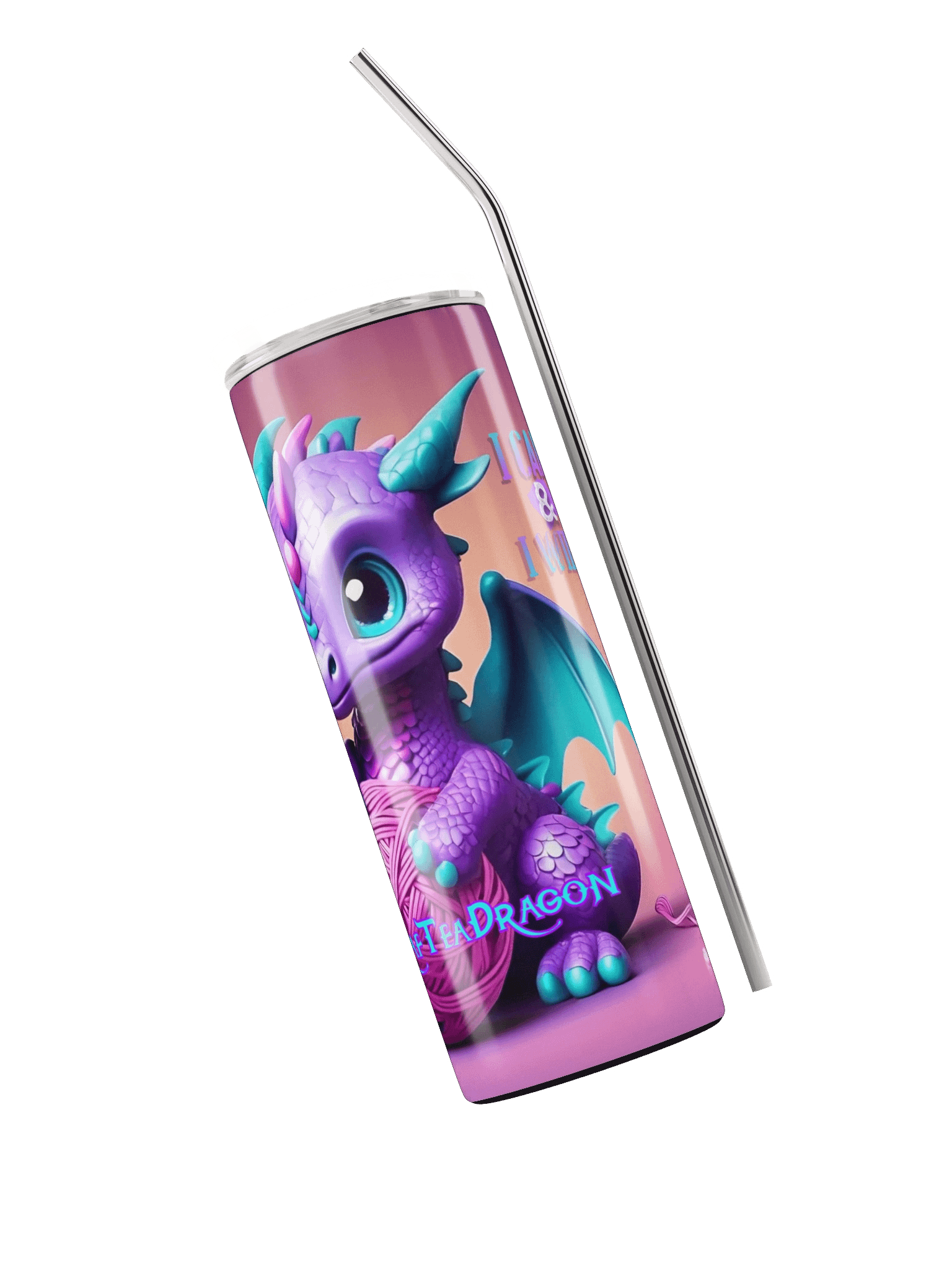 Empowerment Dragon Stainless Steel Tumbler product image (3)