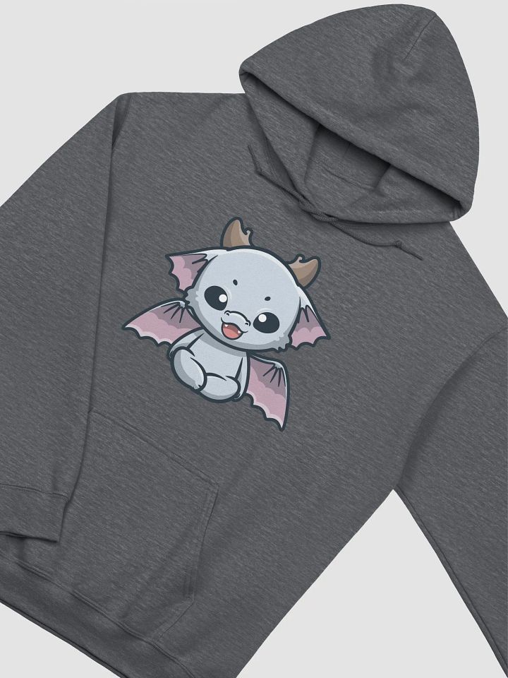 Cute Lil'Dragon Hoodie (Heather Gray) product image (2)