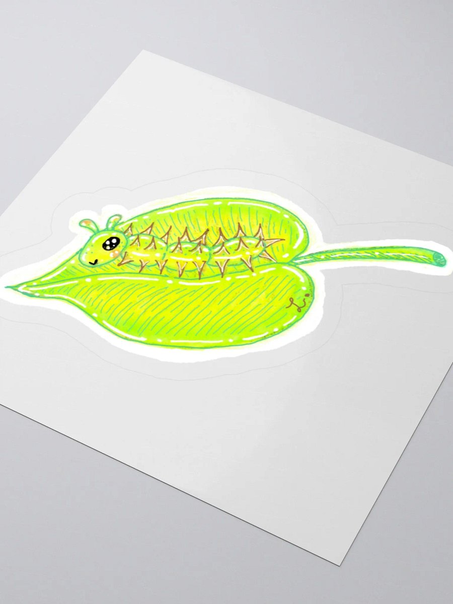 Whimsical Caterpillar Kiss Cut Stickers product image (11)