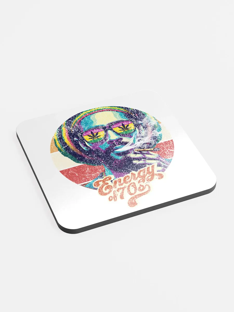 Reggae Vibes Cork Coaster product image (2)
