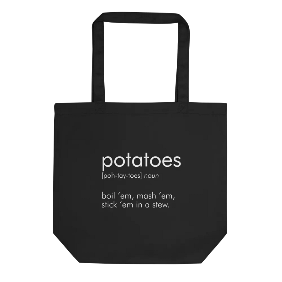 Potatoes Definition Tote Bag product image (3)