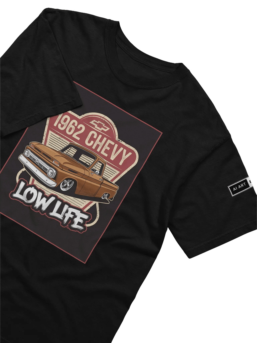 "1962 CHEVY LOW LIFE" 100% cotton T-shirt product image (3)