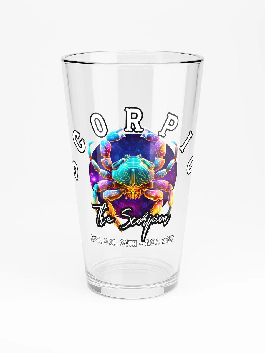 Scorpio - Zodiac Shaker Pint Glass product image (3)