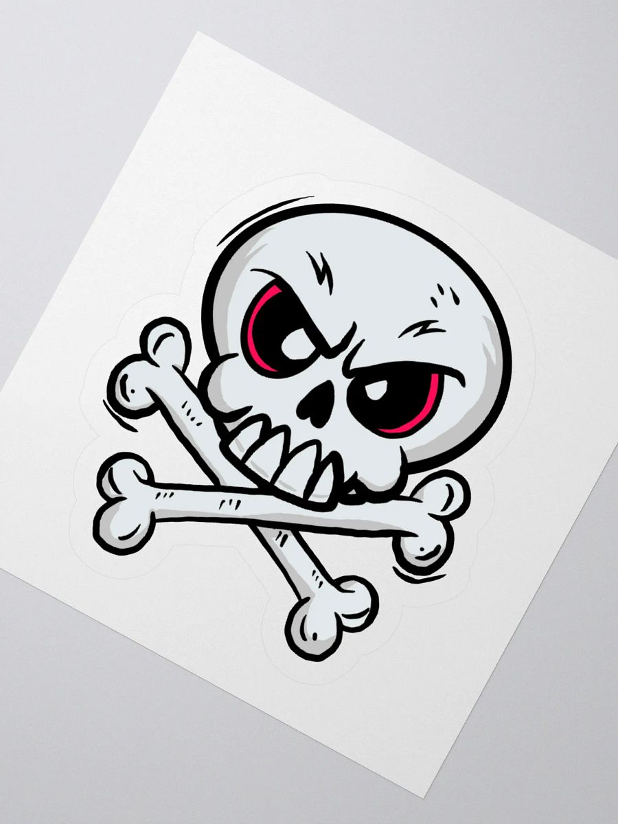 Grumpy Bones Kiss Cut Stickers product image (5)