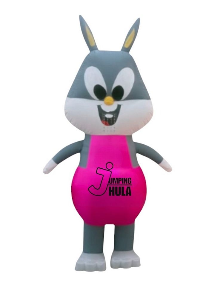Walking Air Inflatable Pink Rabbit product image (1)