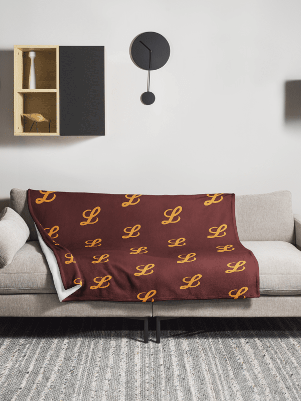 Gold "L" Pattern Blanket product image (3)
