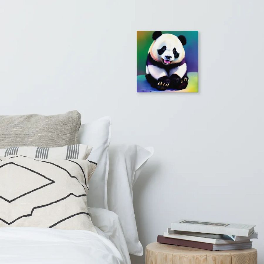 Cute Panda Digital Painting - v3 product image (6)