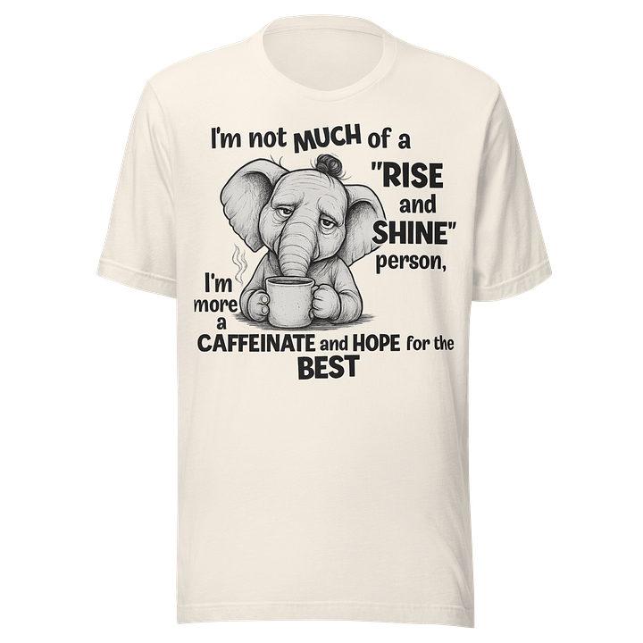 Caffeine Dreamer Elephant Tee product image (2)