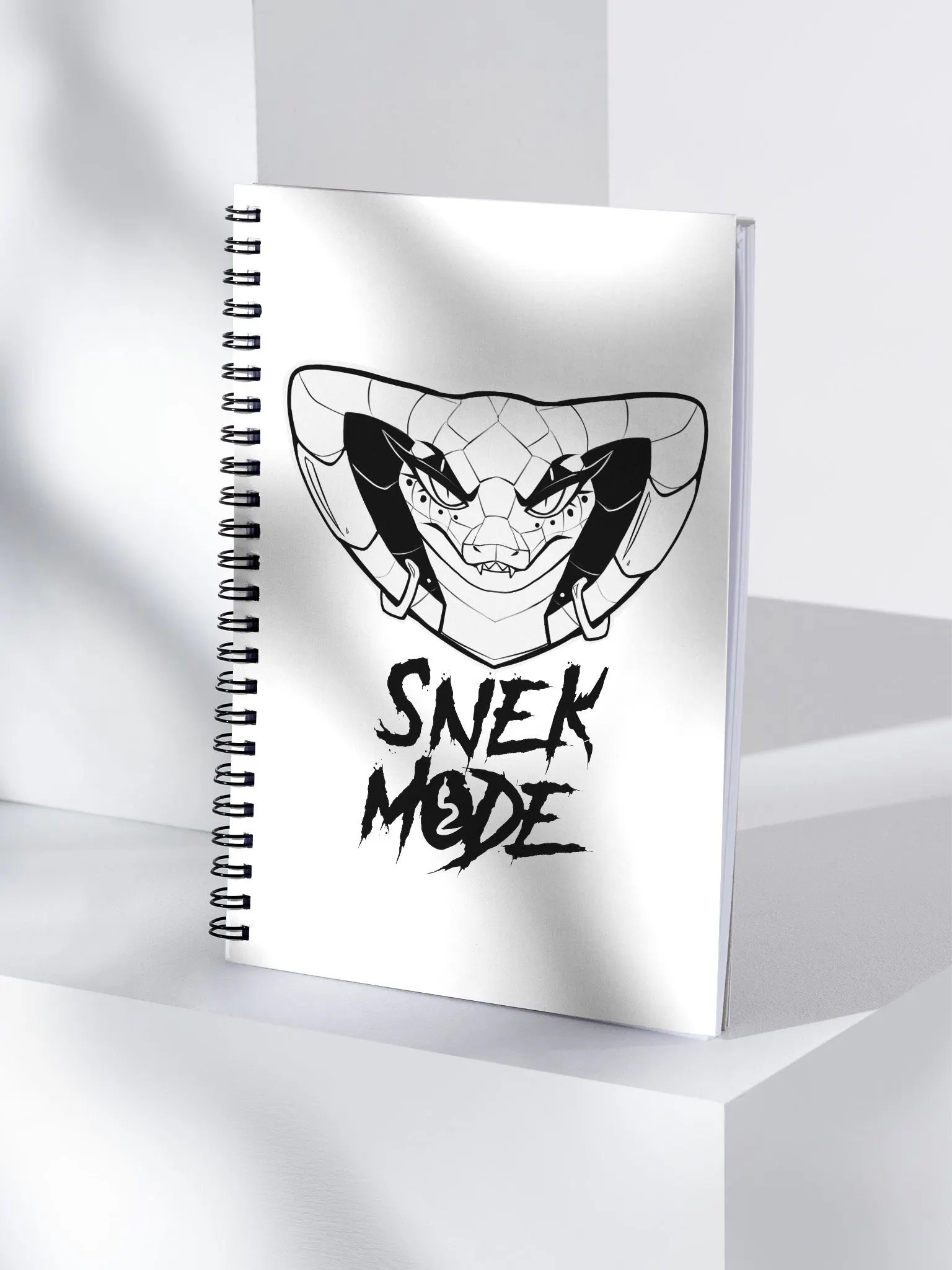 Snek Mode Spiral Notebook product image (4)