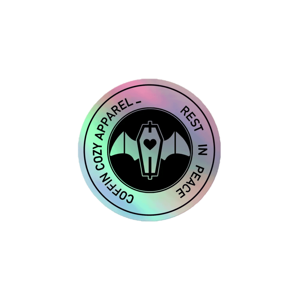 Rest In Peace Holographic Sticker product image (1)
