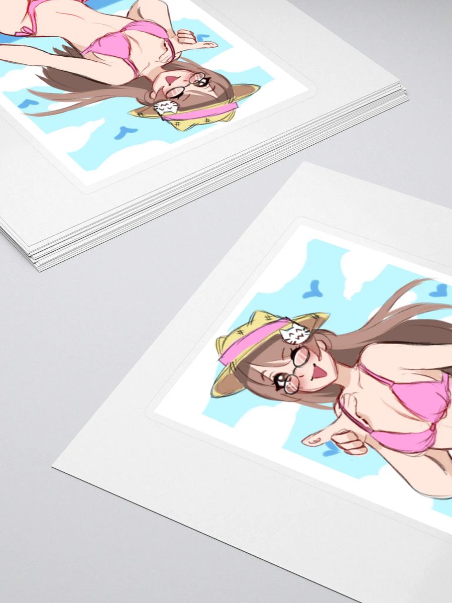Beach time sticker product image (4)