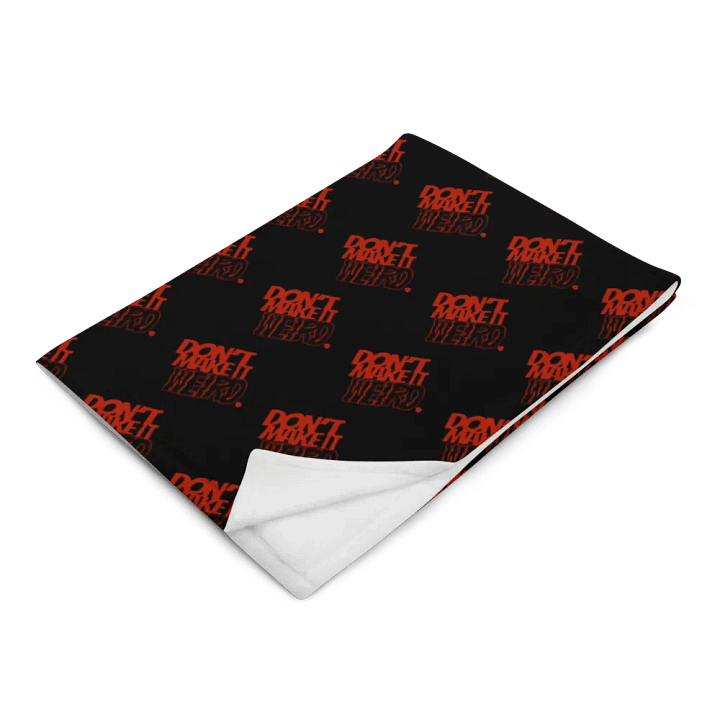 Weird/KShield Throw Blanket - BLK product image (14)