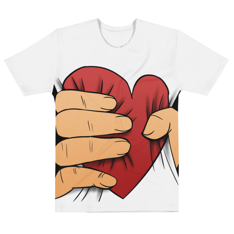 Big Heart Squeeze (white shirt / white skin tone) product image (1)
