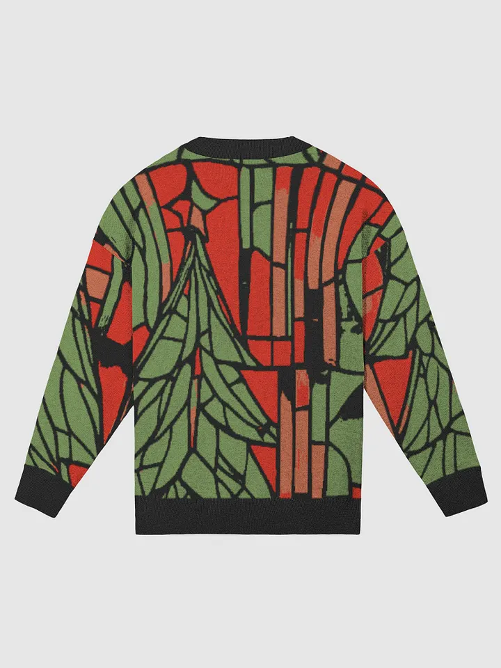 Abstract Christmass Tree Relaxed Fit Sweater (Exclusive) product image (7)