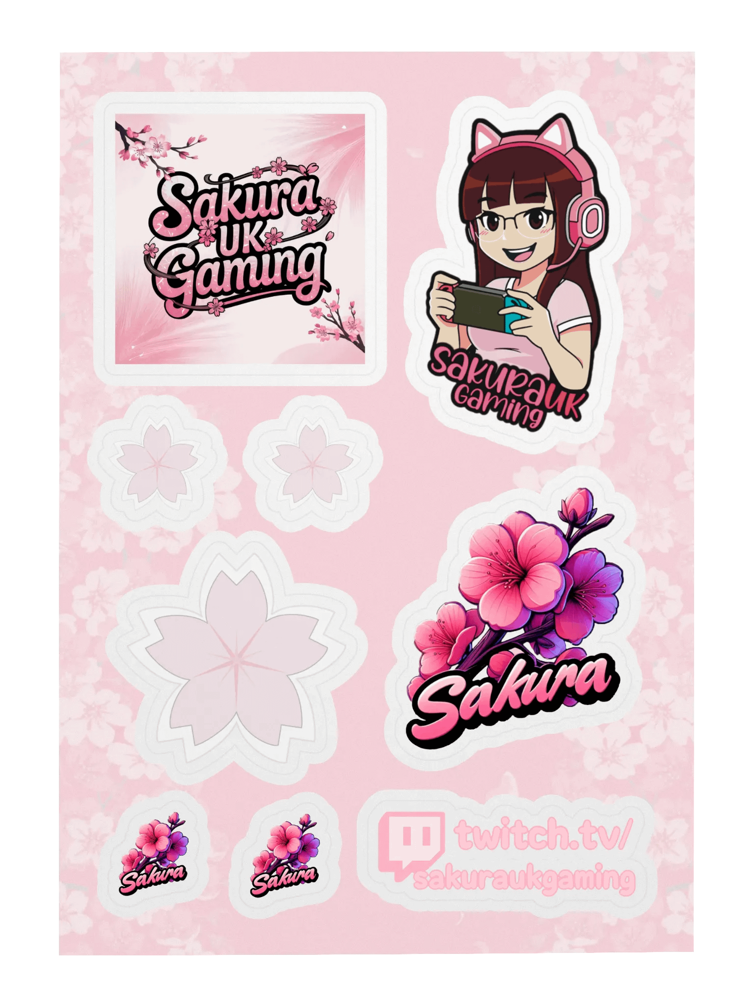 Sakuraukgaming Stickers product image (3)