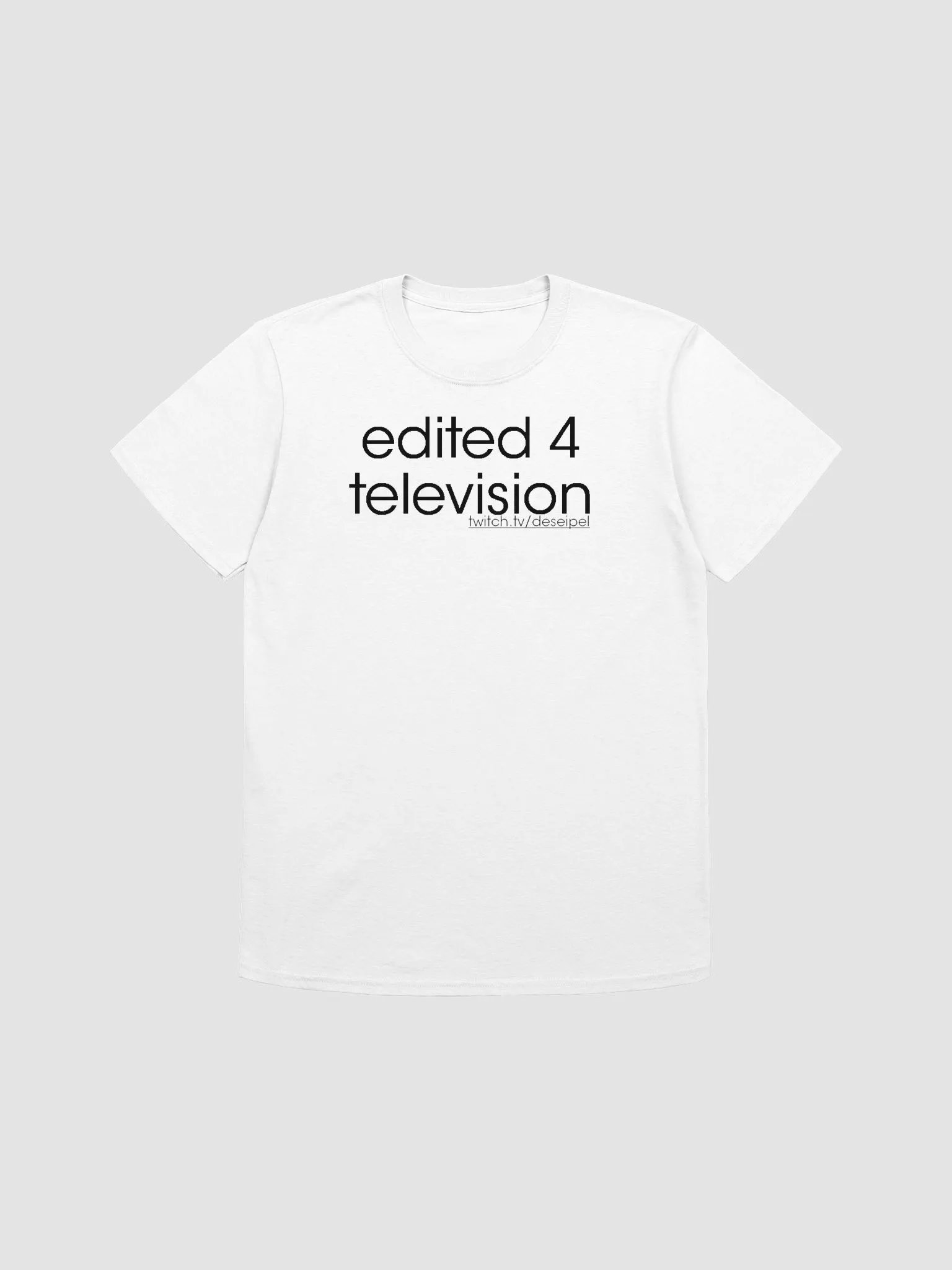 E4TV T-shirt product image (1)