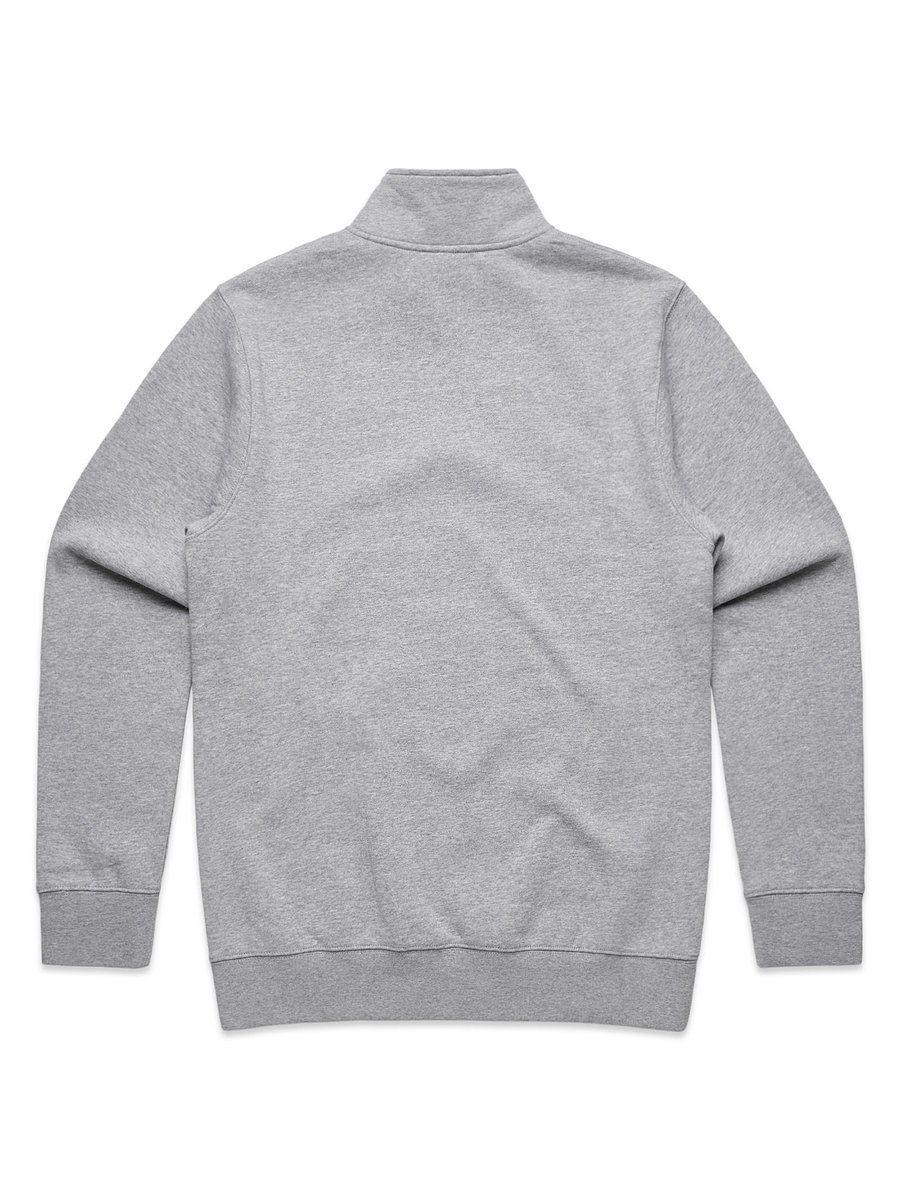 S. Half Zip Grey Crewneck product image (2)