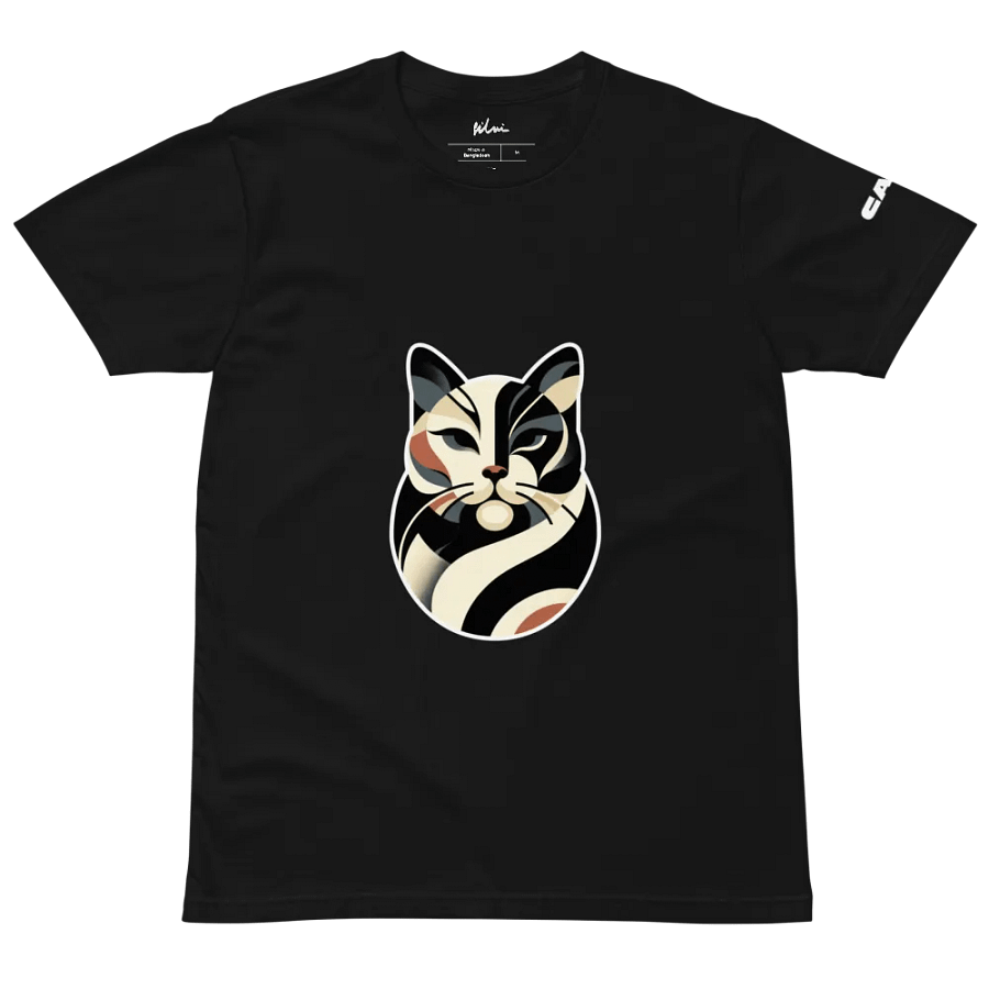 Stylish Cat Art Unisex T-Shirt – Bold & Unique Design product image (2)