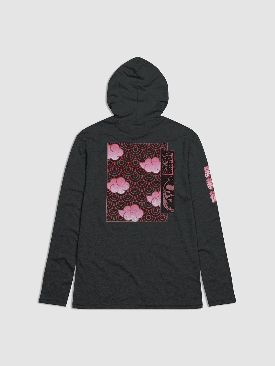 Lightweight Long Sleeve Shirt w/Hood - Nihon Heathens - Pale Red product image (2)