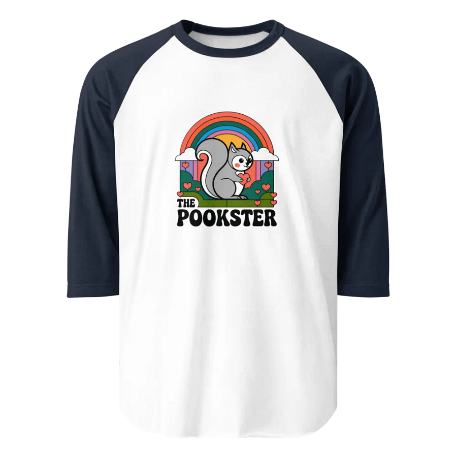 Pookster Love Rainbow Raglan Tee product image (1)