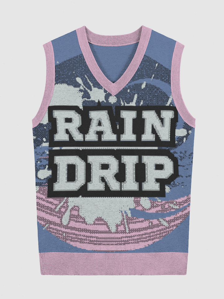 Rain Drip V-Neck Vest product image (2)