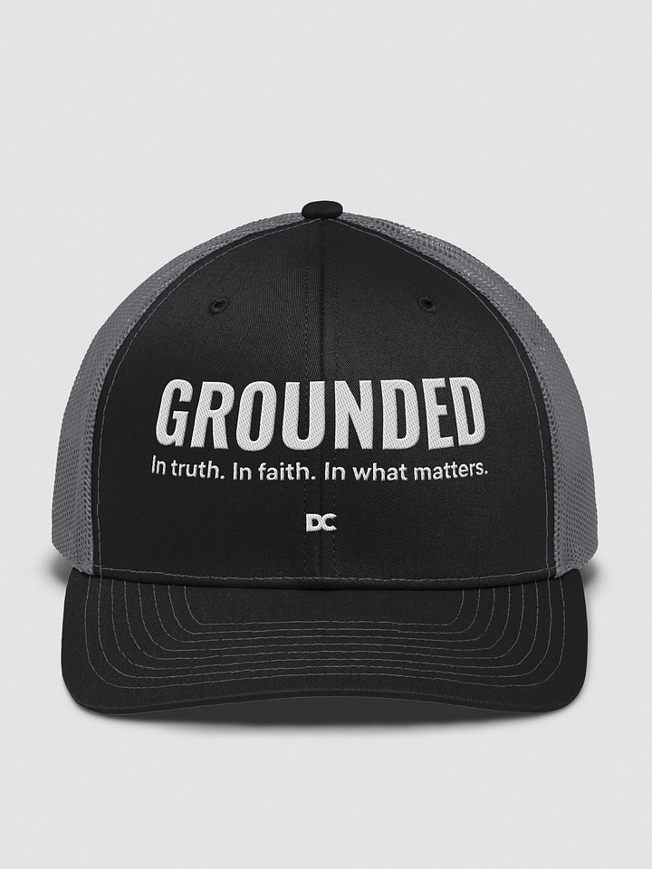 GROUNDED – IN TRUTH, FAITH, AND WHAT MATTERS | Hat product image (6)
