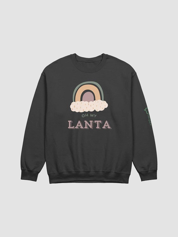 Oh My Lanta Rainbow Crewneck Sweatshirt w/ logo product image (1)