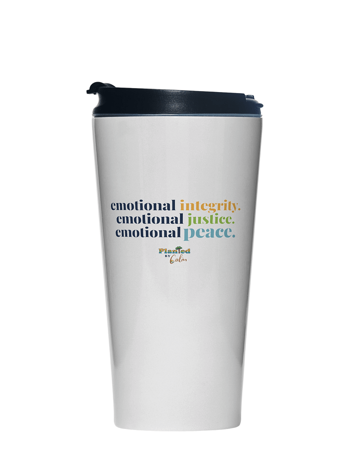 Official Planted By Calm | Calm Keepers Stainless Steel Travel Mug (15oz) product image (1)