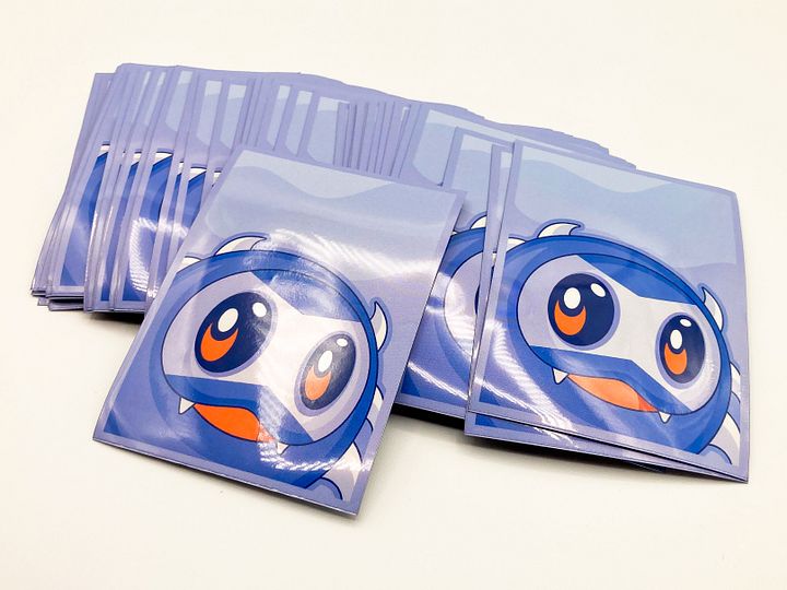 TDL Dark Blue Chibi Spider Card Sleeves 50-pack product image (2)
