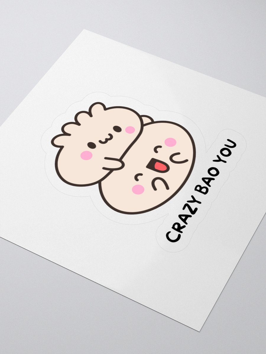 Crazy Bao You - Kawaii Hugging Dumplings Sticker product image (3)