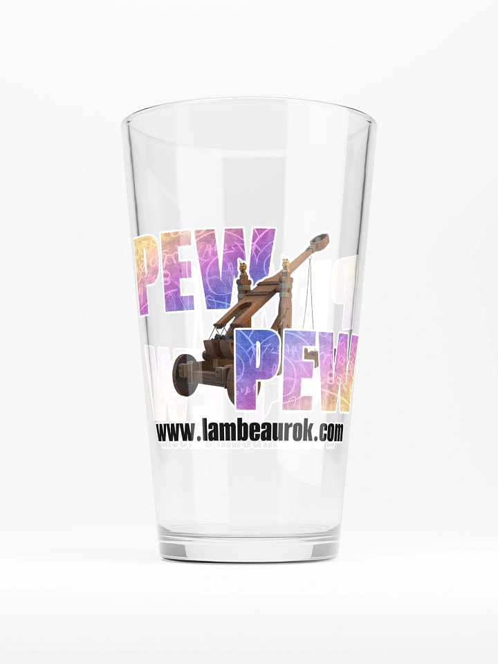 Pew Pew - Pint Glass product image (2)