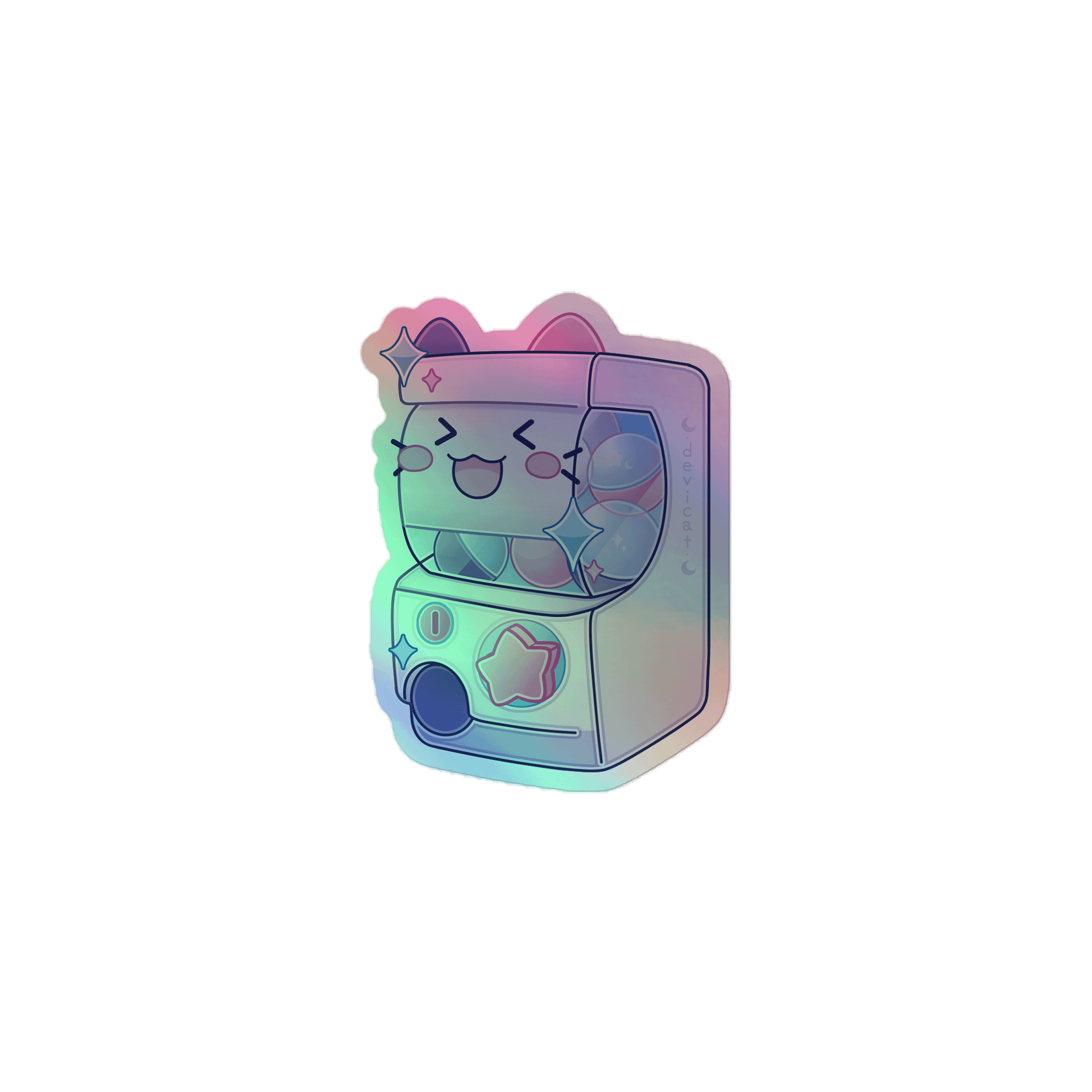 Holo Sticker • CandiCat Catcha Pon • 2025 product image (1)