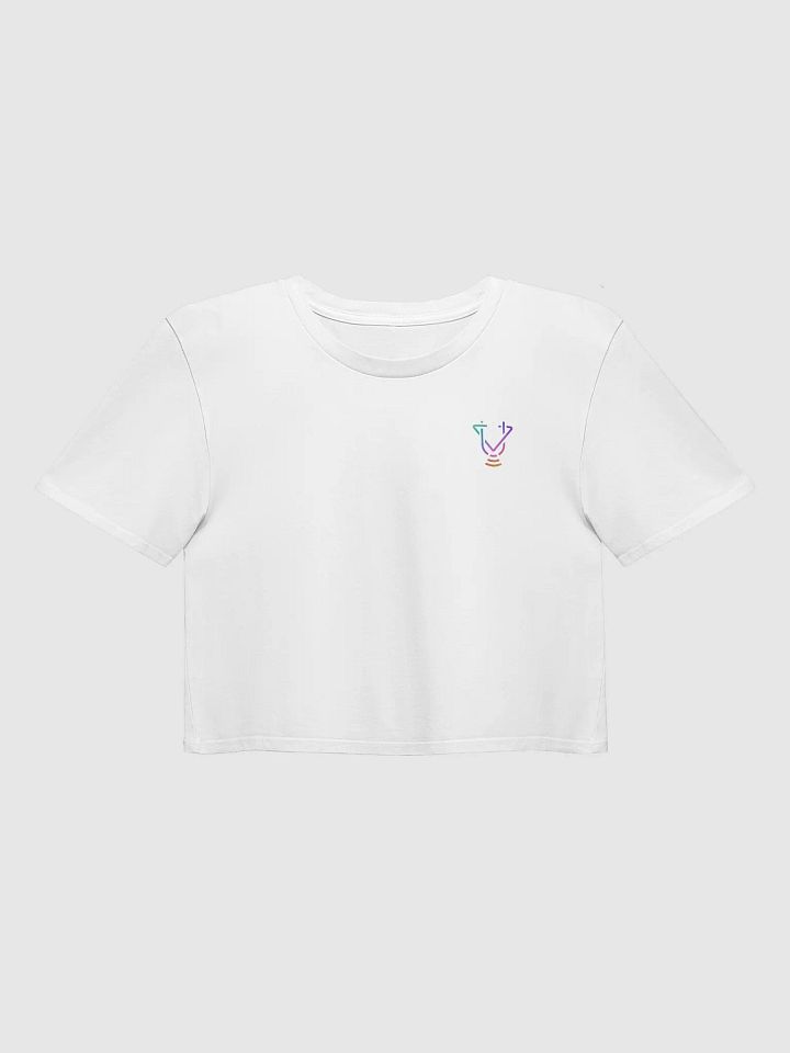PRIDE voiceuLogo Crop Tee product image (25)