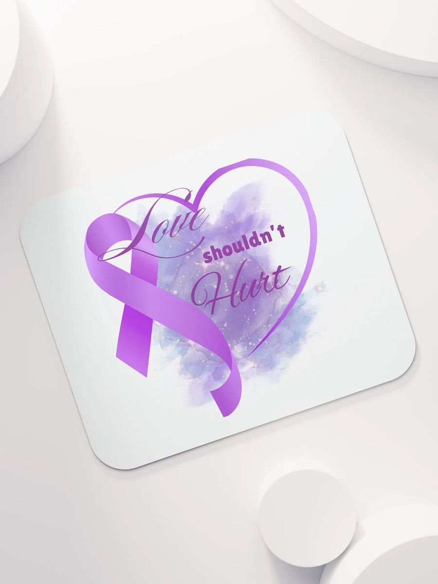 Love Shouldn't Hurt Mouse Pad product image (7)