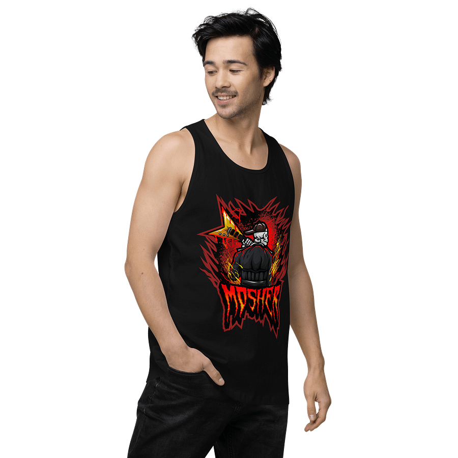 MOSHER GUITAR LOGO MEN'S TANK TOP product image (10)