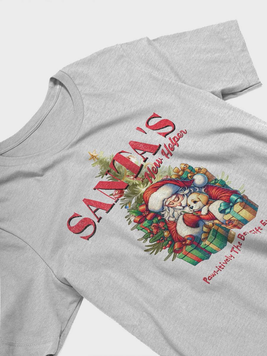 Santa's New Helper - Dog Lovers Christmas T-shirt product image (11)