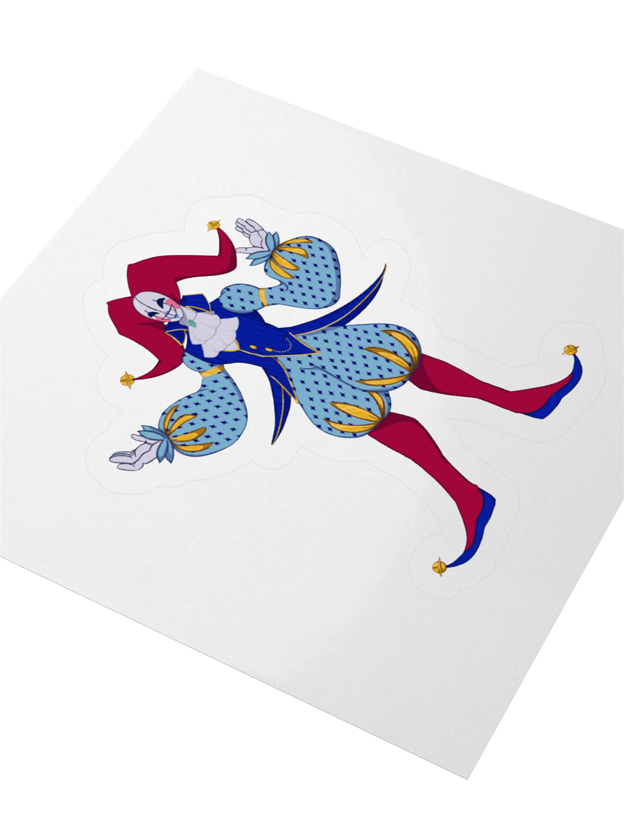 Cecil the Jester-Mayor Sticker product image (7)