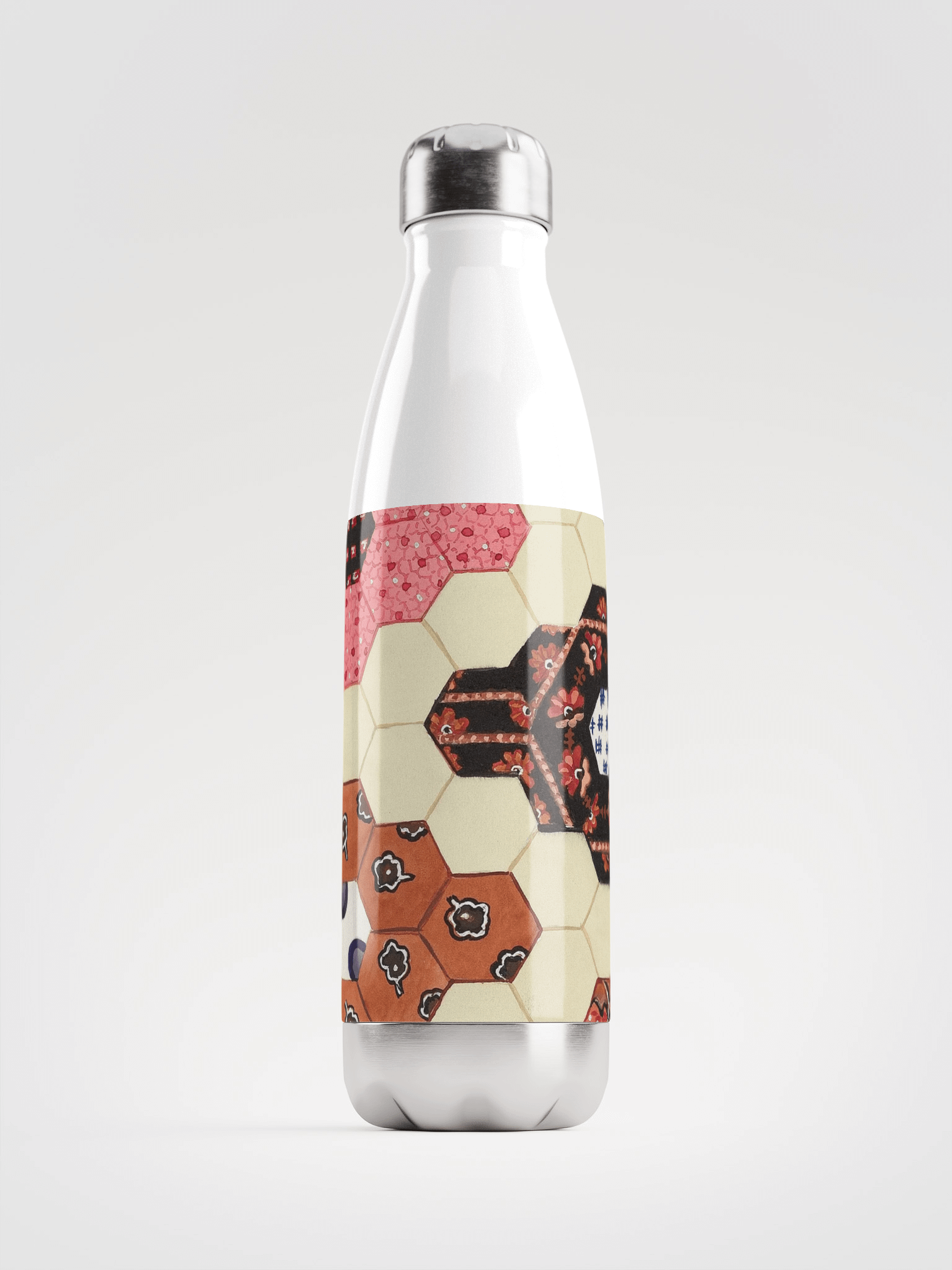 HexaQuilt. 17oz. Stainless Steel Water Bottle product image (1)
