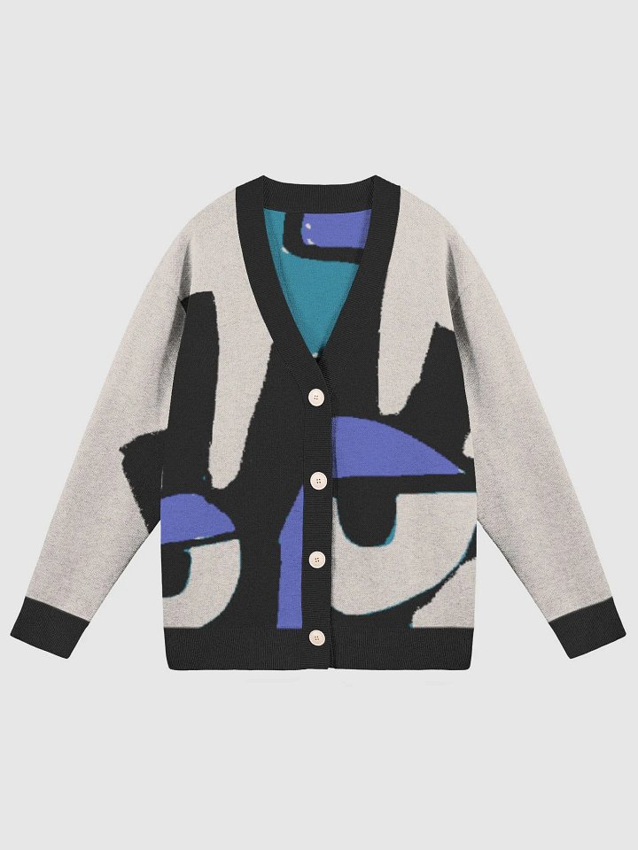 Lazy I's Knitted Cardigan [Sand] product image (1)