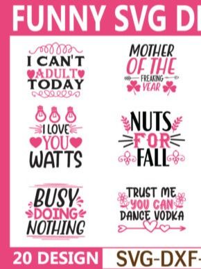 Funny Svg Design Bundl product image (1)