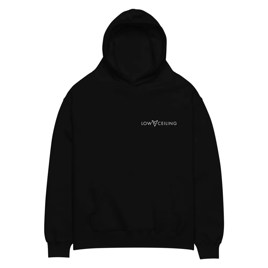 LIMITED EDITION LOW CEILING BLACK HOODIE product image (2)
