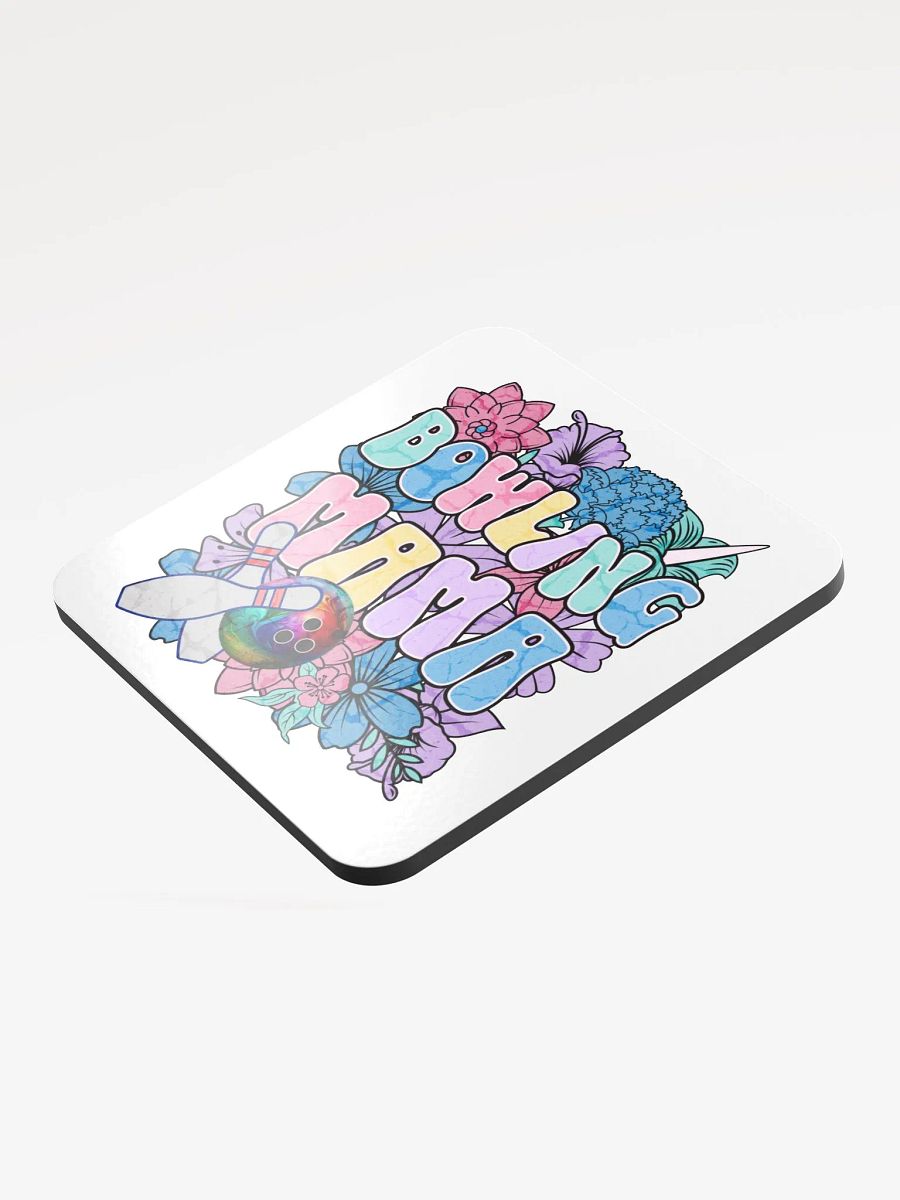 Bowling Mama Floral Cork Coaster product image (3)