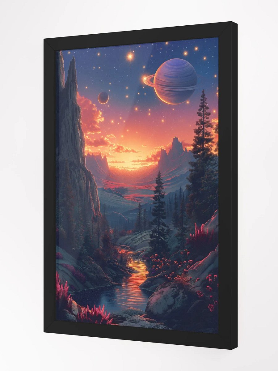 Stream through stardust - Captivating Framed Prints for a Memorable Guest Experience product image (2)
