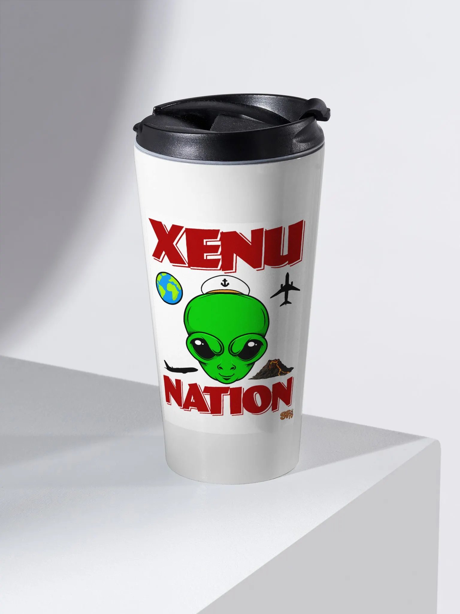 Xenu Nation Stainless Steel Travel Mug product image (2)