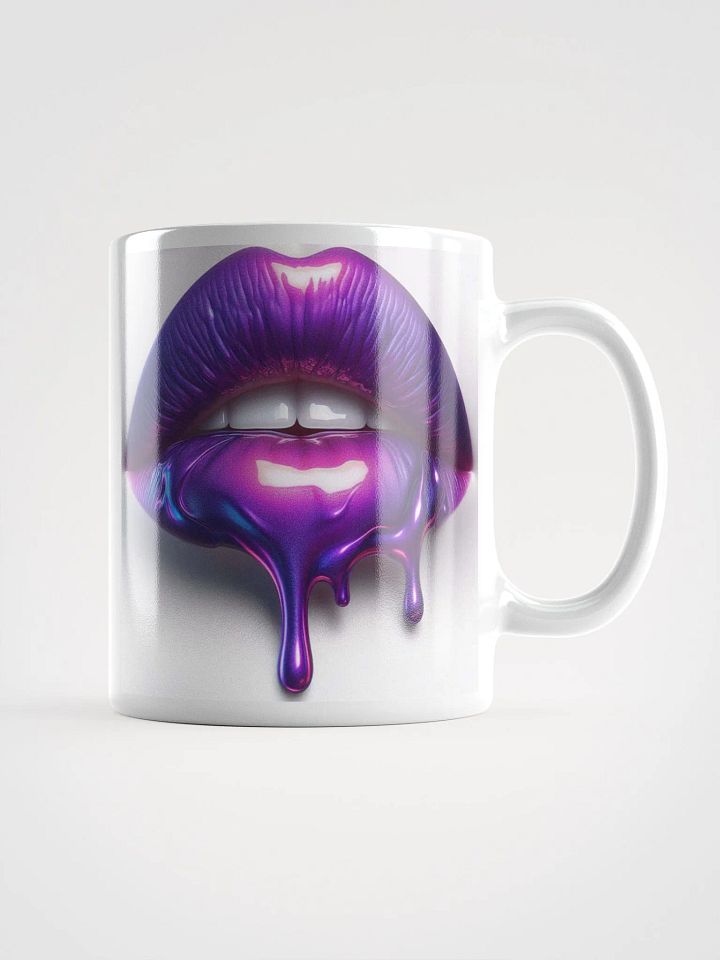Metallic Lips Glossy White Mug product image (1)