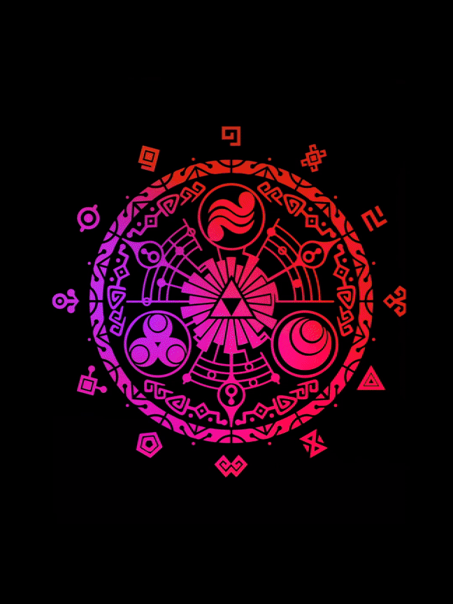 ZELDA - Triforce Emblem Luminous Design product image (1)