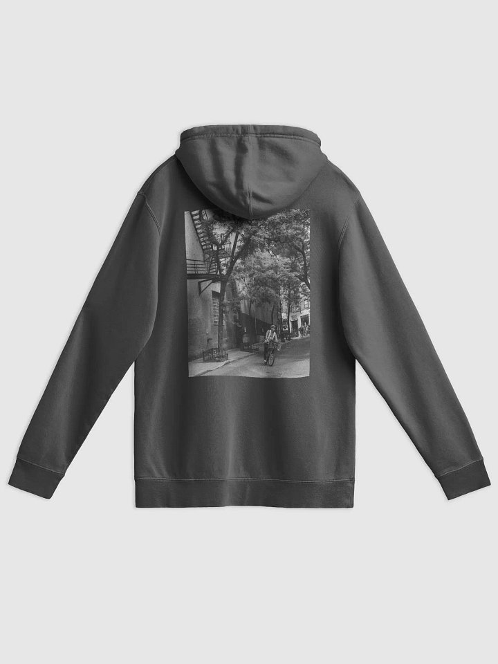 "Urban Cyclist" Pigment Dyed Hoodie - 01517 product image (2)