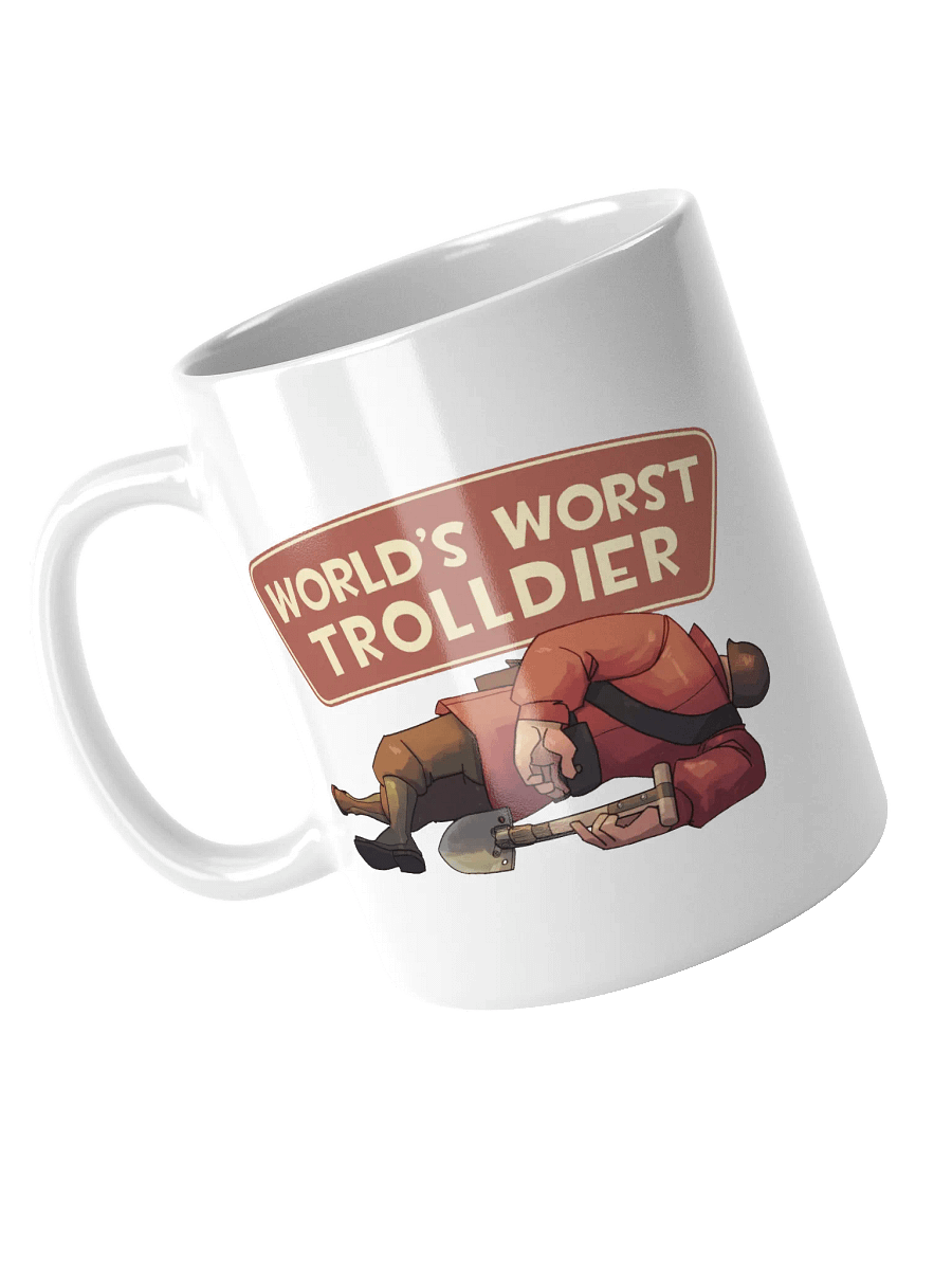 World's Worst Trolldier Mug product image (1)