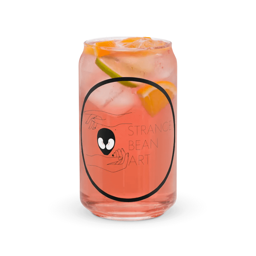 Strange Bean Art Logo Glass product image (37)